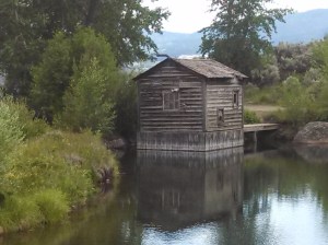 Water gate above bear gulch
